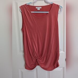 Knot-Frt Tank Top (M)